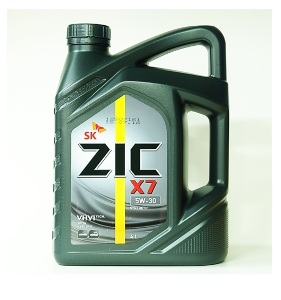 엔진오일(가솔린) ZIC-X7(구 지크A 5W-30), 4L