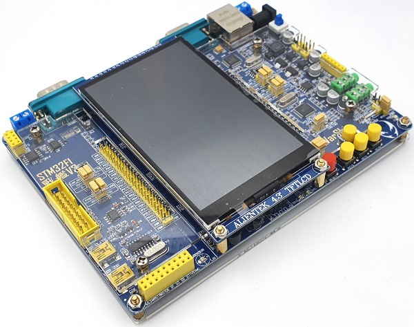 STM32F103ZET6 개발보드 + 4.3인치 정전식 터치 LCD