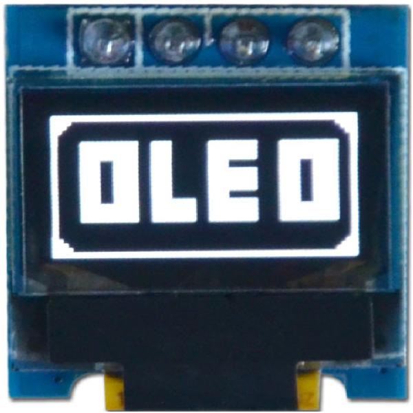 OLED 0.49인치 SSD1306 I2C JK-049-6432-W 화이트