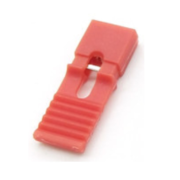 점퍼 캡 쇼트 핀 2.54mm 긴 손잡이 빨강 10개