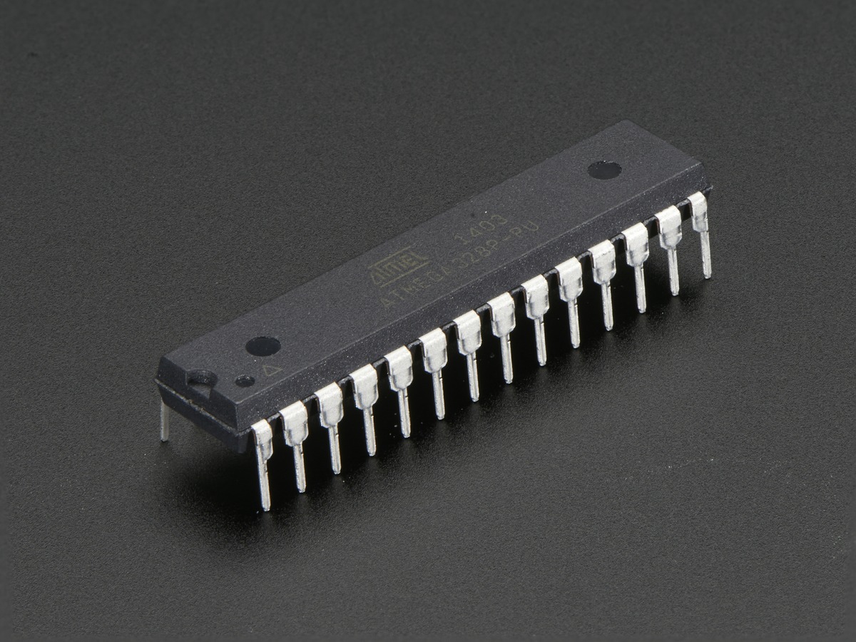 Adafruit Arduino bootloader-programmed chip (Atmega328P)