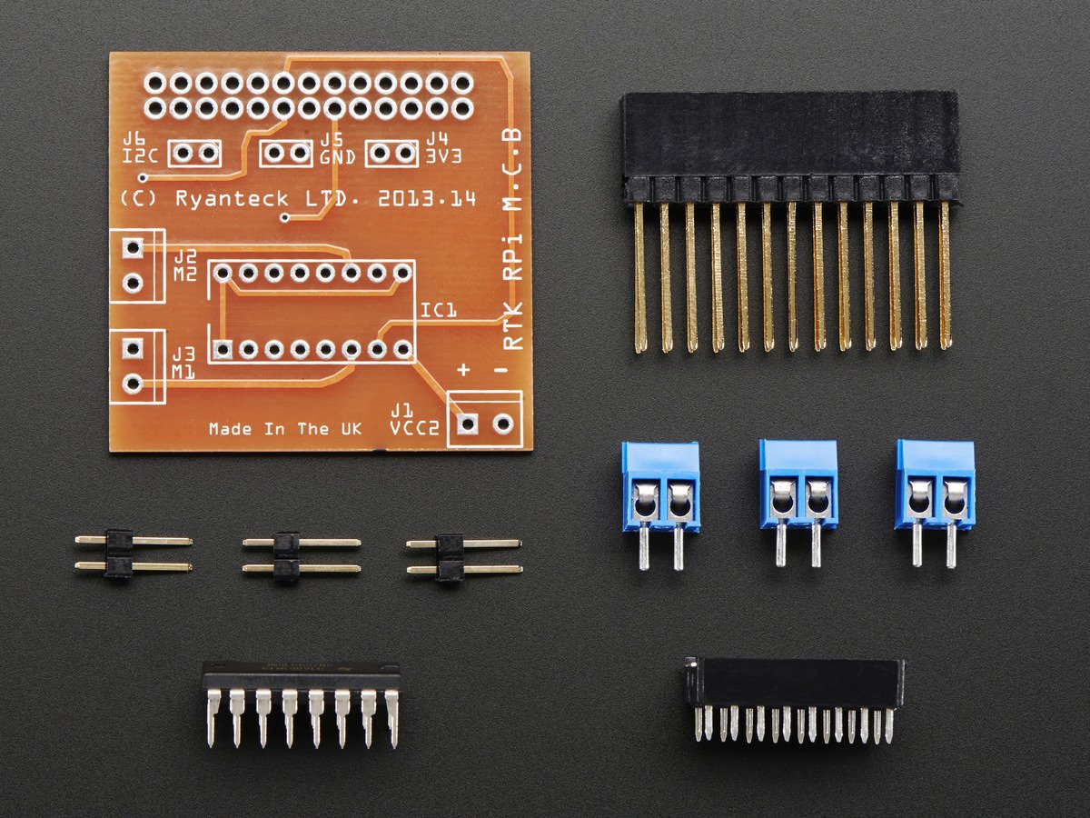 RTK Motor Controller Board Kit for Raspberry Pi ( Raspberry Pi 라즈베리파이 )