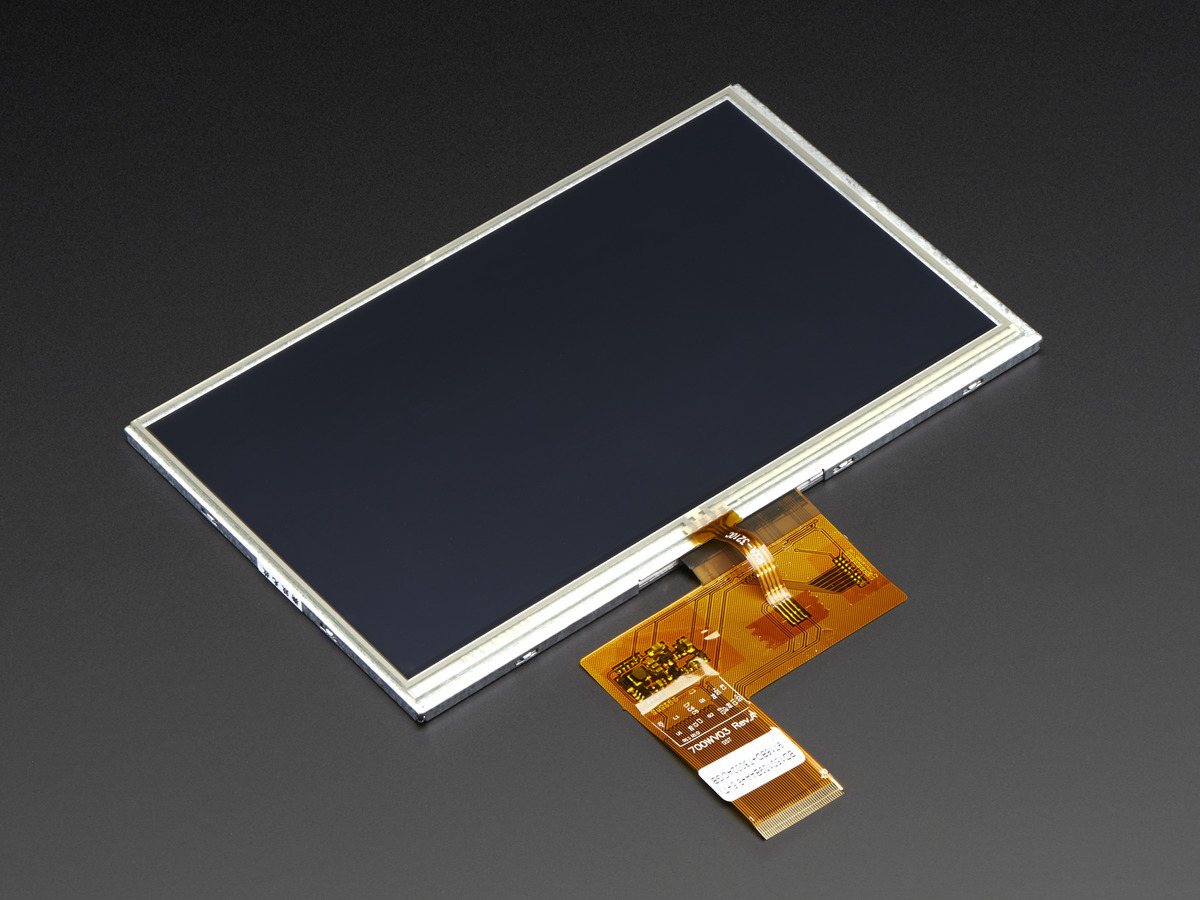 7.0 40-pin TFT Display - 800x480 with Touchscreen ( 라즈베리파이 7인치 LCD )