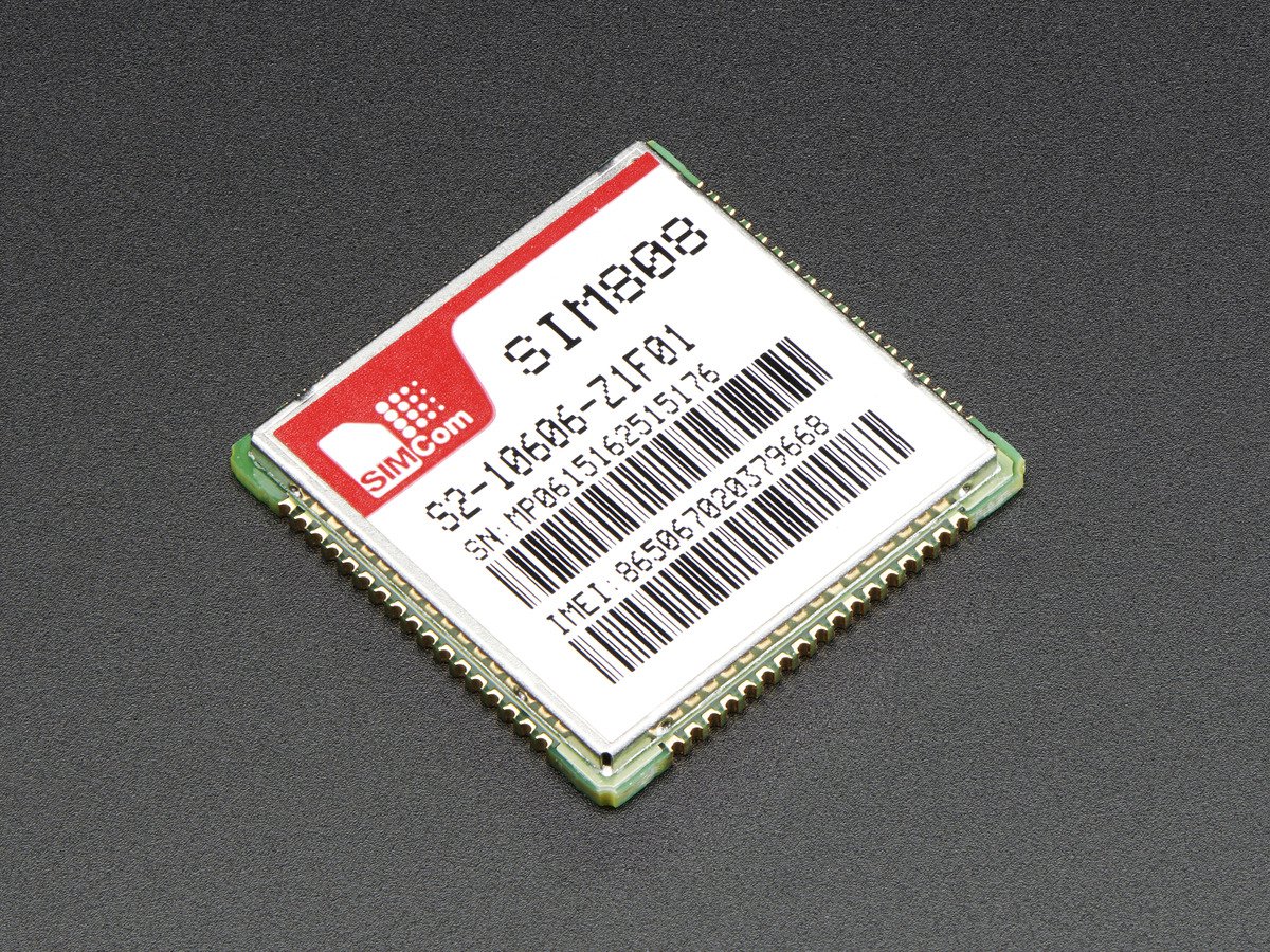 SIM808 GSM + GPRS + GPS Cellular Module