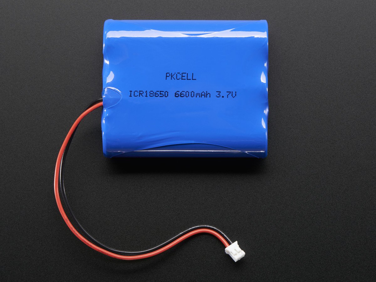 Lithium Ion Battery Pack - 3.7V 6600mAh ( 리튬 이온 폴리머 배터리 )