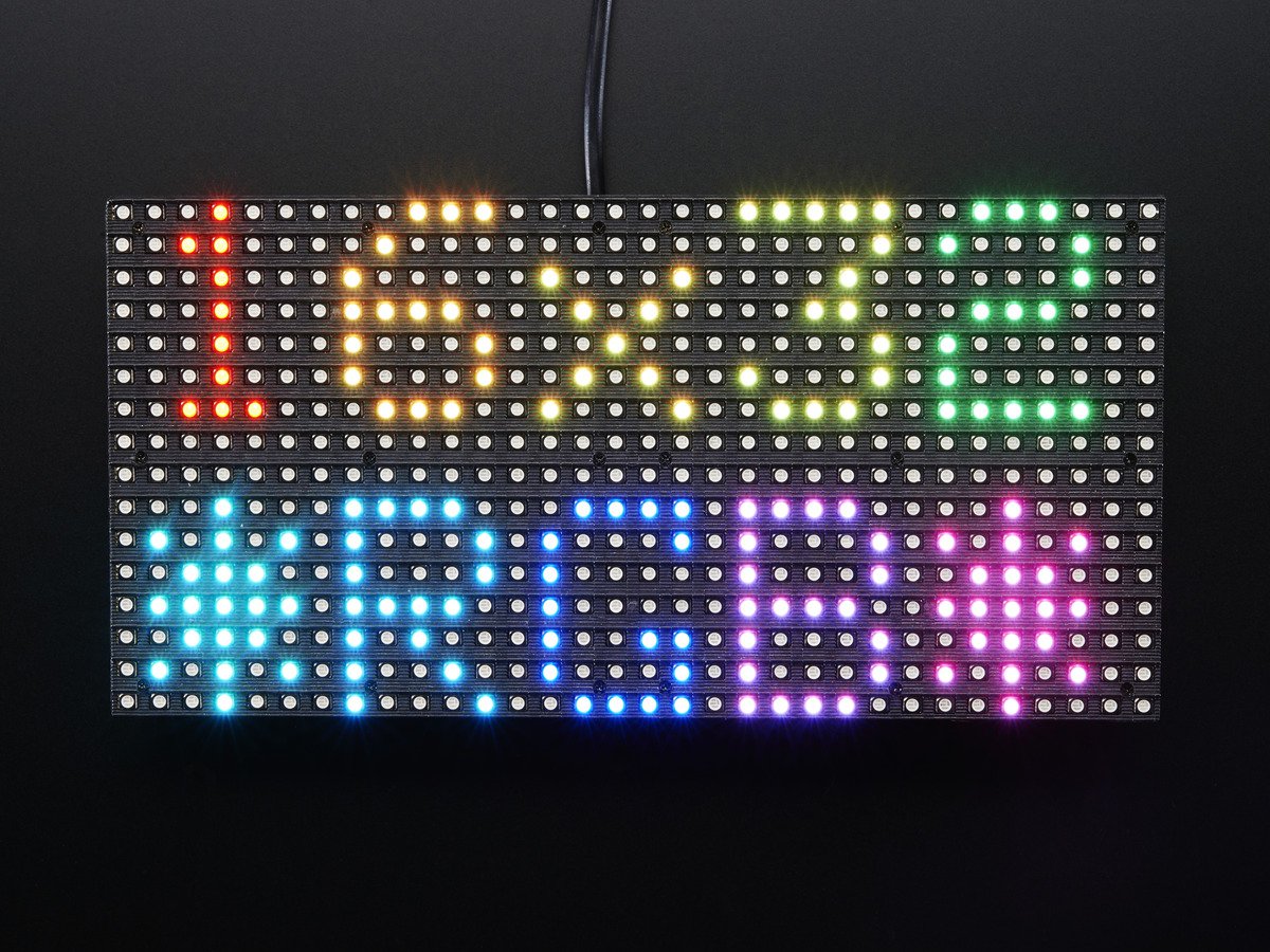 Medium 16x32 RGB LED matrix panel ( 16*32 RGB LED 매트릭스 )