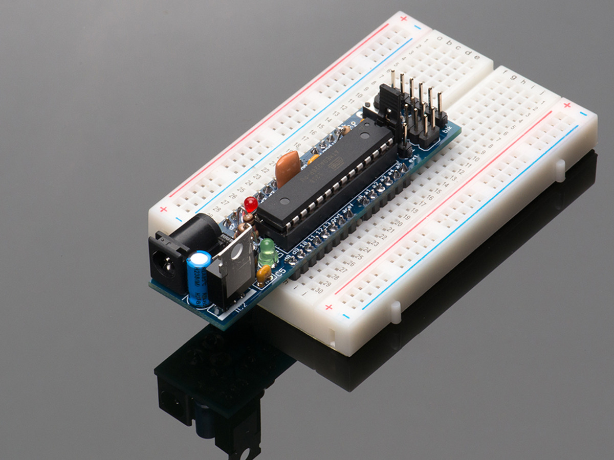 Adafruit DC Boarduino (Arduino compatible) Kit (w/ATmega328) [v1.0]