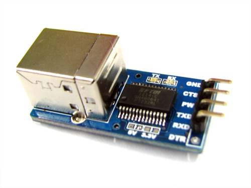 [GS-794] [GS-FT232RL-A + USB [B] + 5.0V] 변환기판, 학습모듈,