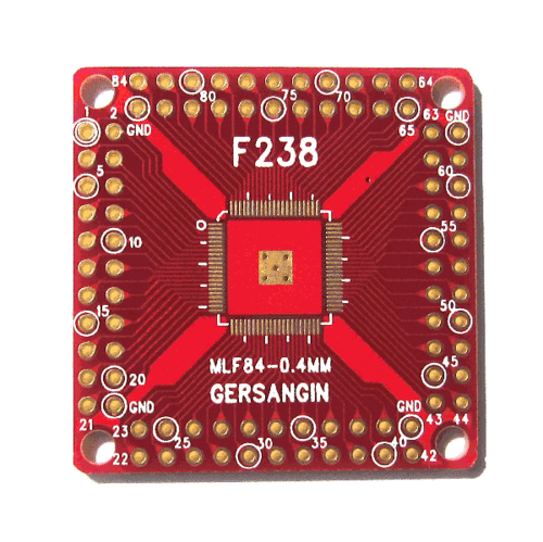 [F238] MLF 84 - 0.4MM 변환기판