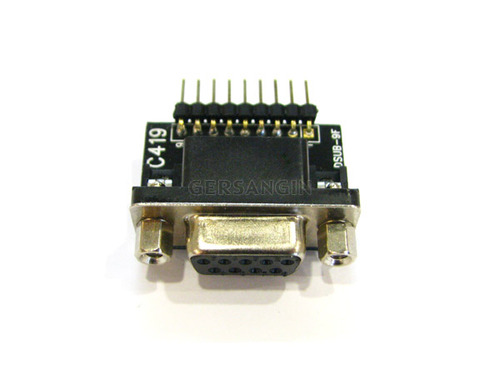 [C 419(s) ] DSUB_9F Straight Adapter 