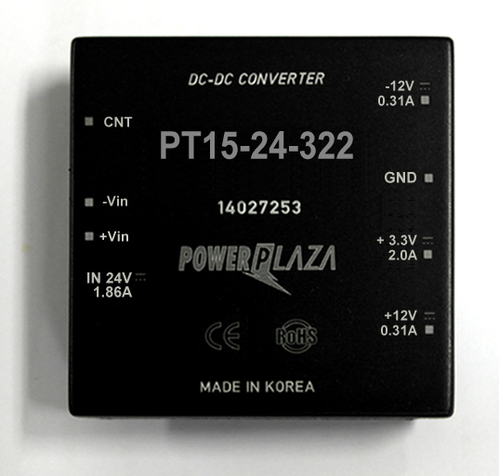 DC-DCCONVERTER PT15-24-322 3.3V/1.5A TRIPLE(문의)