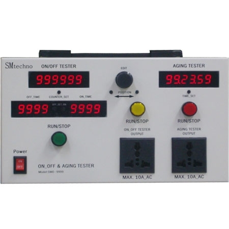 ON-OFF TESTER + AGING TESTER SMO-9999