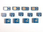 SMT Breakout PCB Set For SOT-23- SOT-89- SOT-223 and TO252