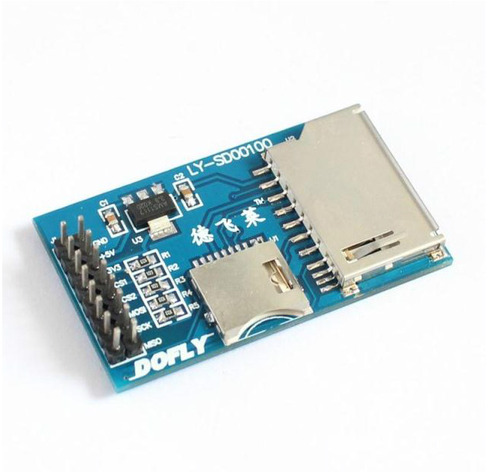micro SD + SD 메모리소켓 (5V/3.3V 사용가능)