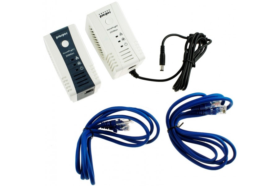 DFROBOT Powerline Ethernet Adapter (200M) -2 Units [TEL0057] ( 네트워크 이더넷 어댑터 )