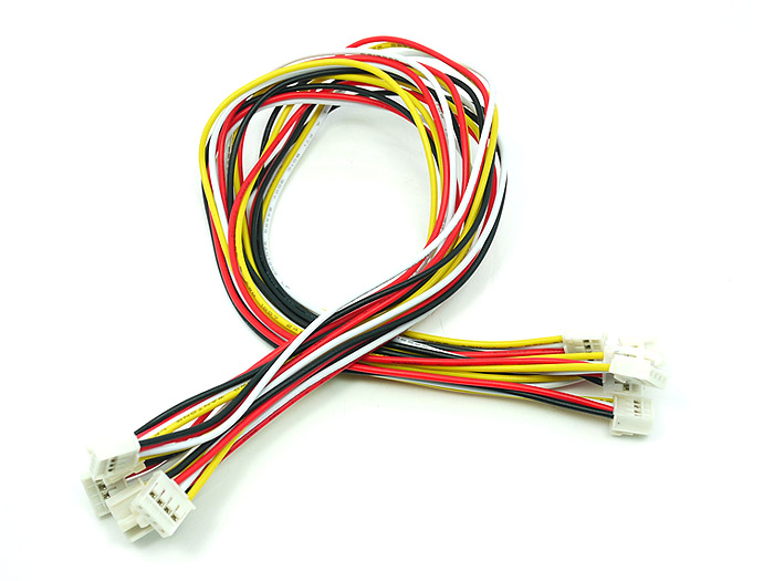 SeeedStudio Grove - Universal 4 Pin Buckled 30cm Cable (5 PCs Pack) [SKU: 110990040]