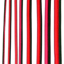2 P wire (red/black) 3.2mm (008x 360)