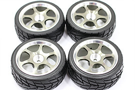 1/10 Wheel Tire set (66파이 티타늄합금)