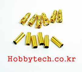 Gold connector 3.5 set (6 pair)