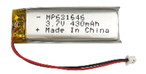 [리튬폴리머] MP 631646 3.7V 430mAh 