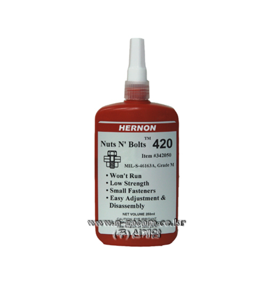 소형나사용(저강도) HN-420, 250ml