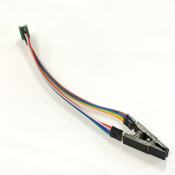 CH341A USB EEPROM 롬라이터용 SOP16 집게 + 케이블