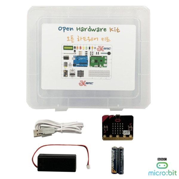 마이크로비트 Micro:bit V2 기본 세트+플라스틱 박스