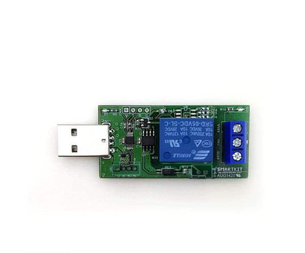 USB-시리얼 릴레이-1 모듈(P1068-2)