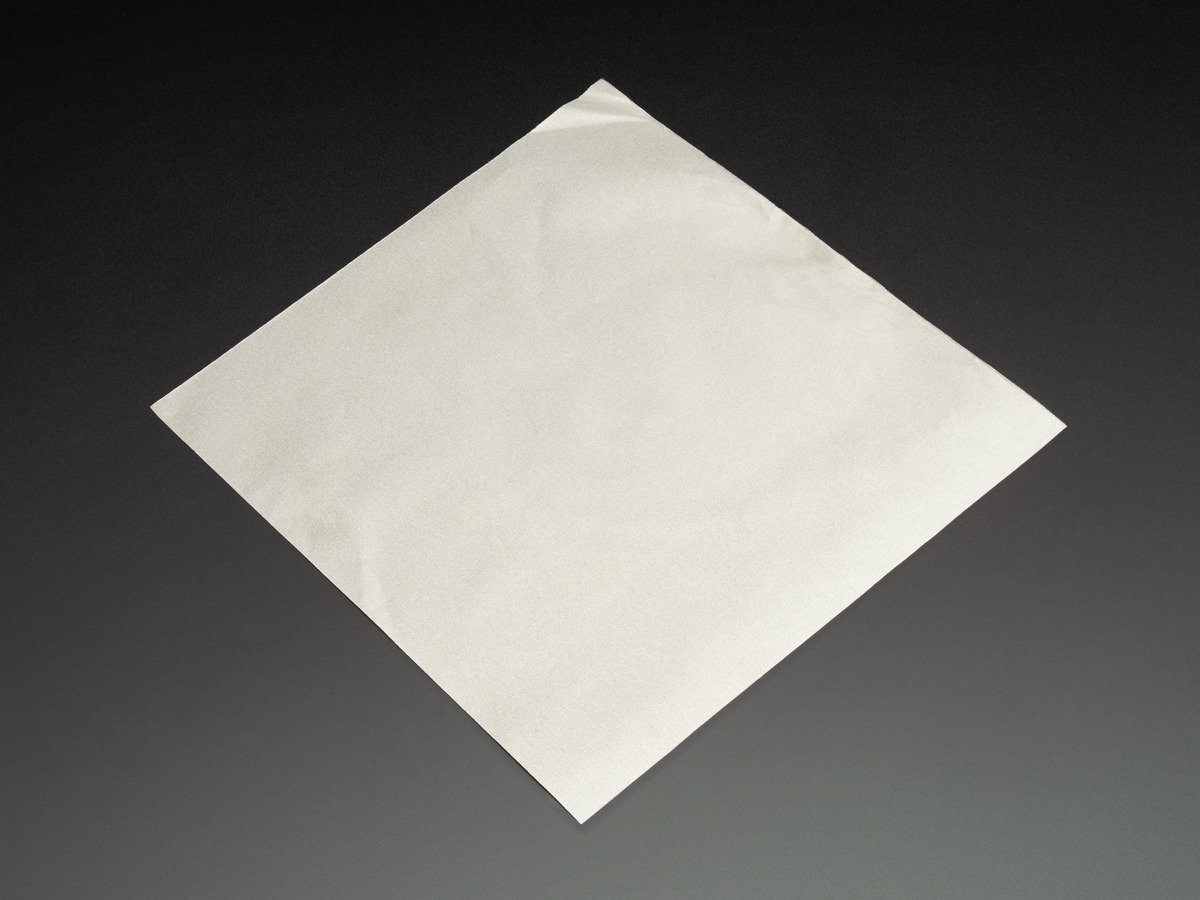 Woven Conductive Fabric - Silver 20cm square ( 전도성 패브릭 )