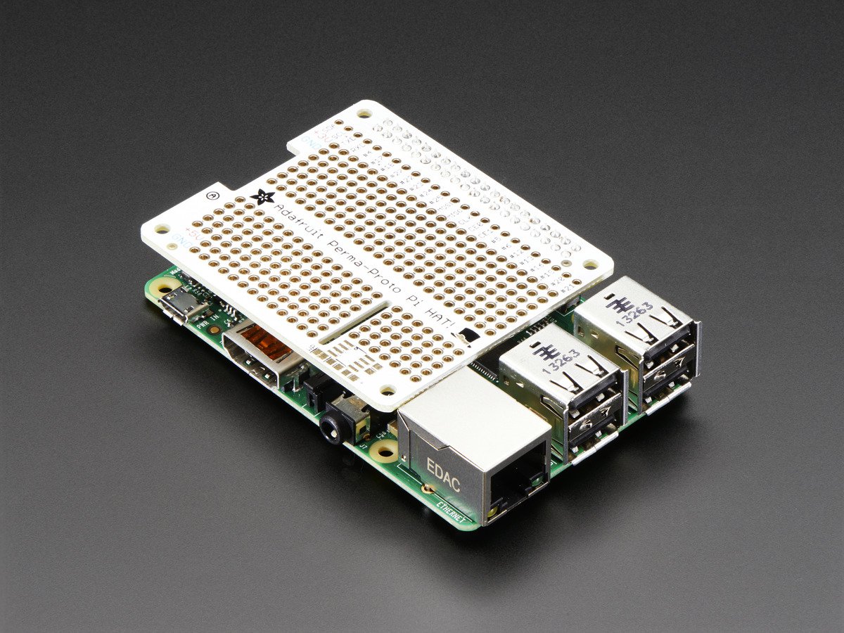 Adafruit Perma-Proto HAT for Pi Mini Kit - No EEPROM ( Raspberry Pi 라즈베리파이 )
