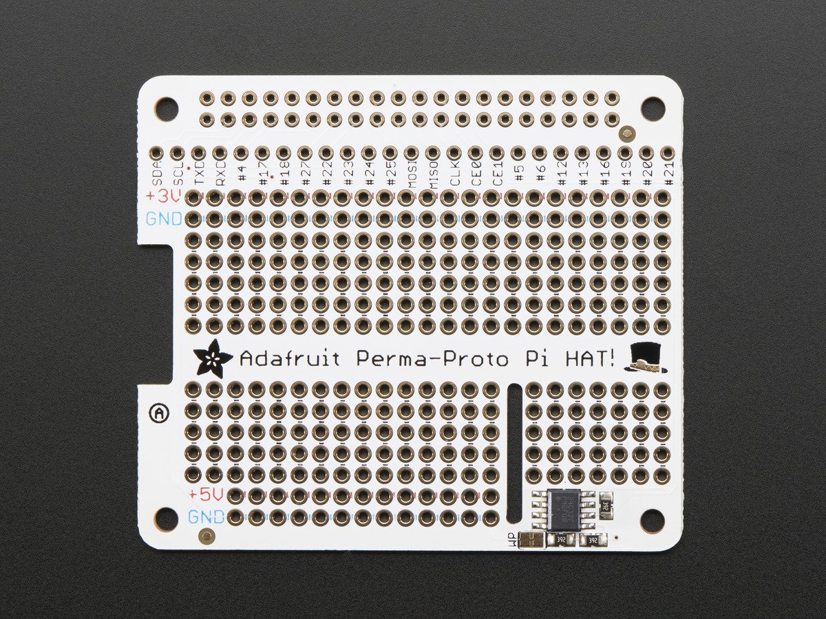 Adafruit Perma-Proto HAT for Pi Mini Kit - With EEPROM( 라즈베리파이 확장 보드 )