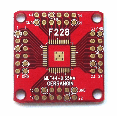 [F228] MLF 44 - 0.65MM 변환기판