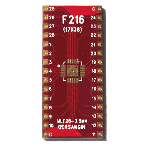 [F216] MLF 28 - 0.5MM 변환기판 