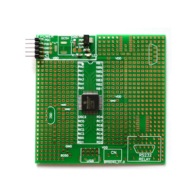 마이크로컨트롤러 개발보드 40PIN PCB (P1031)