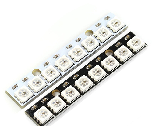 아두이노 라즈베리파이 WS2812 5050 RGB 8 LEDs Driver Module  (  WS2812 5050 RGB LED 8개 드라이버 모듈)