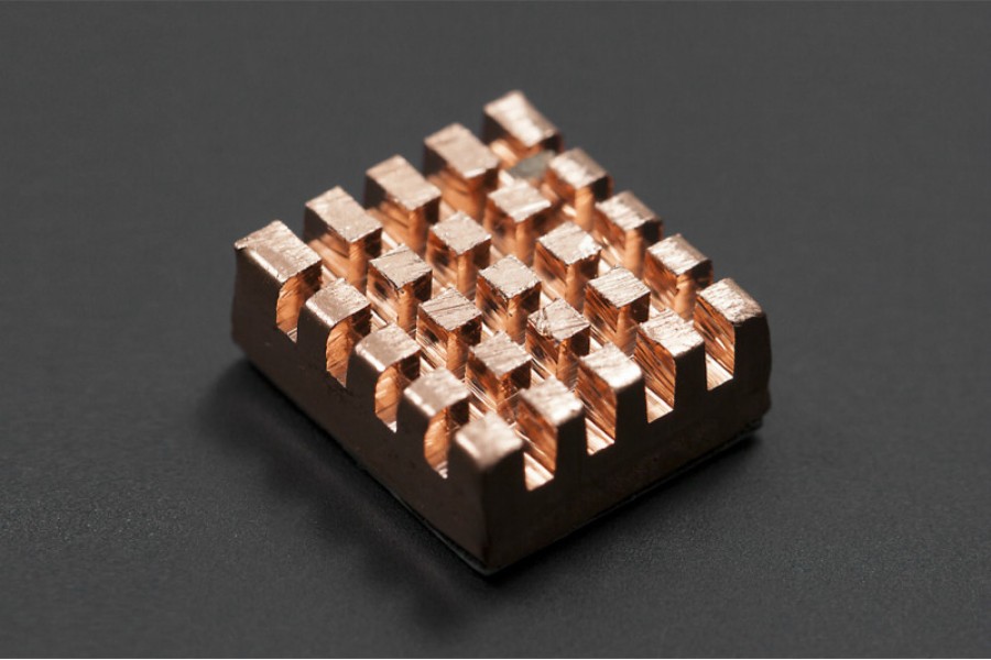 DFROBOT Self-adhesive Pure Copper Heatsink For Raspberry Pi [FIT0367]