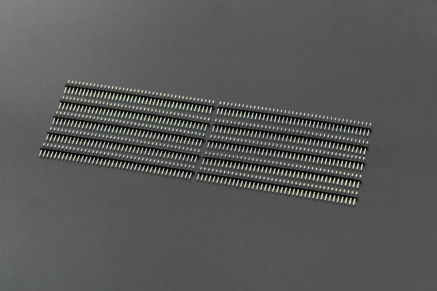DFROBOT 10 Pcs 40 Pin Headers - Straight [FIT0084] ( 40핀 헤더 )