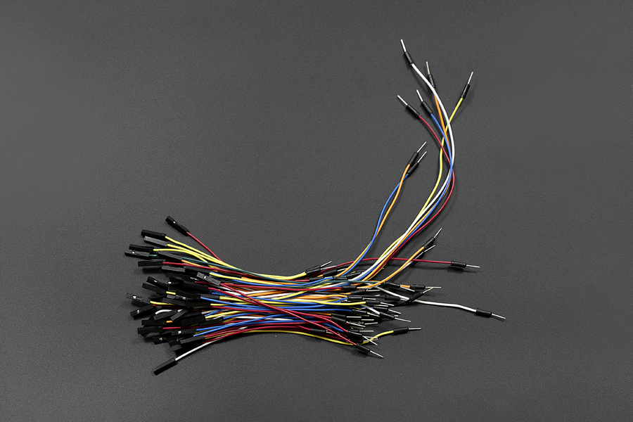 DFROBOT Jumper Wires (F/M)  (65 Pack) [FIT0121] ( 점프 케이브 F/M )
