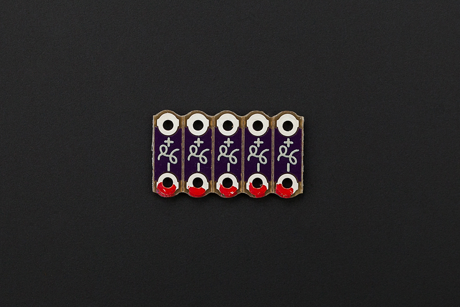 DFROBOT LilyPad LED Micro - Red (5pcs) [DFR0199-R] ( 릴리패드 LED 마이크로 )