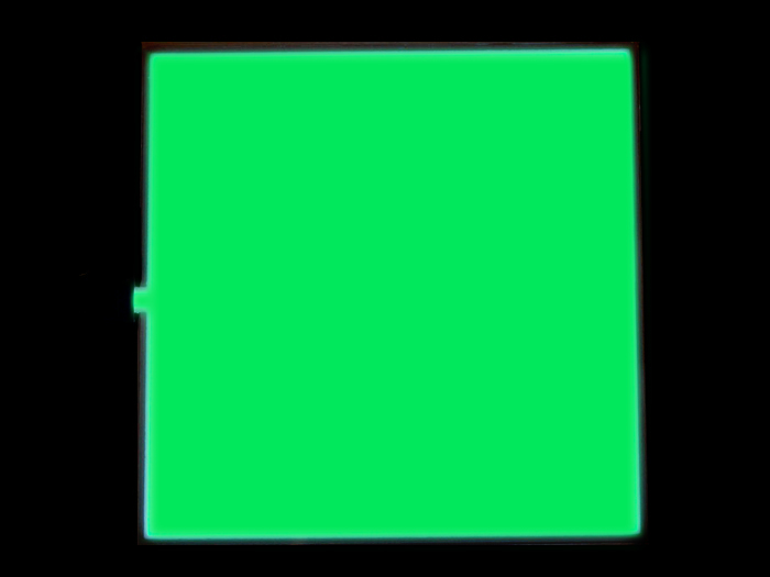 SeeedStudio EL Panel - Green 10cm x 10cm [SKU: 104990048] ( EL 패널 - 그린 )